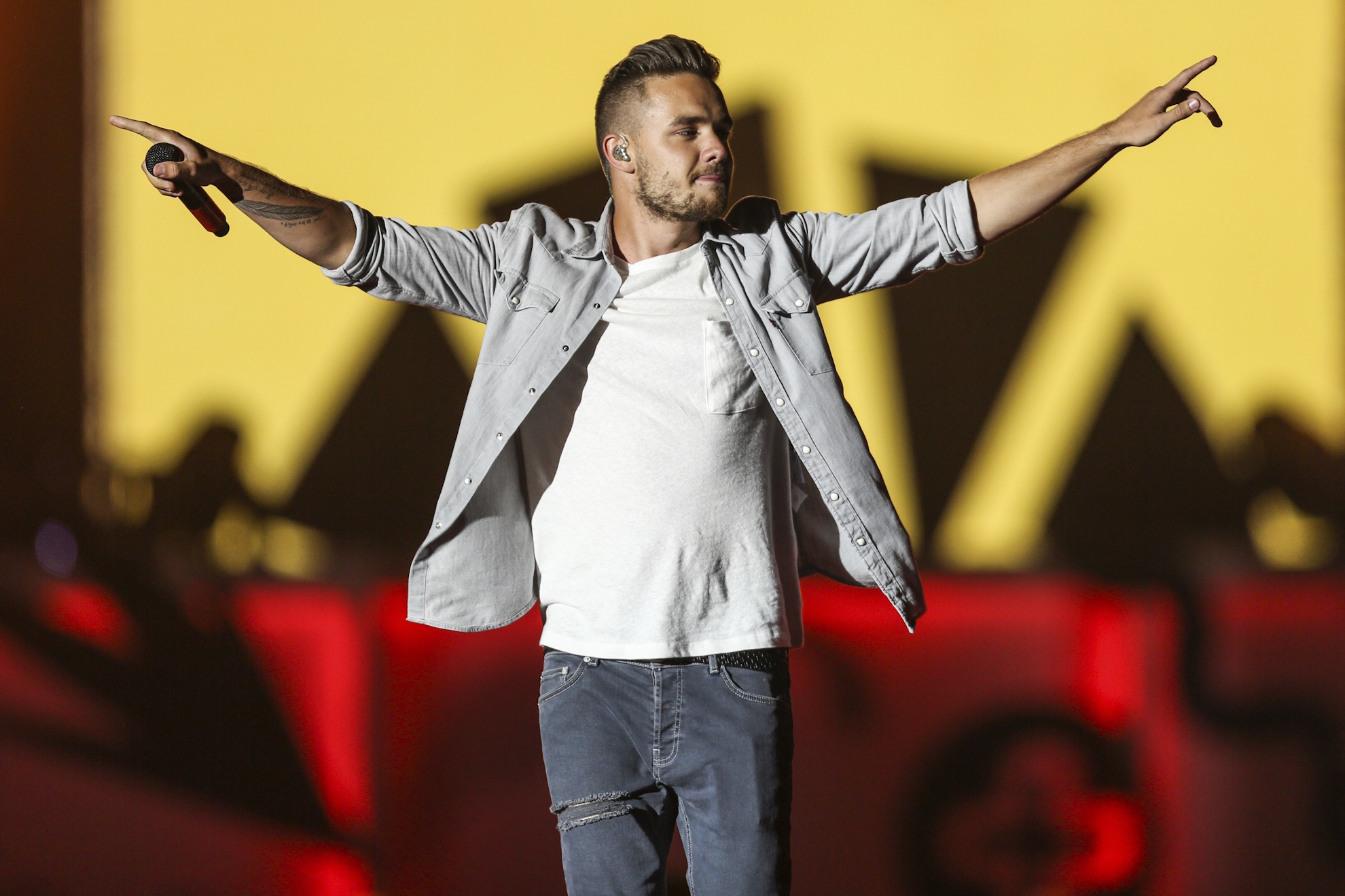 Liam Payne tragic death cause One Direction Honda Civic Tour Qualcomm Stadium July 9 2015 San Diego California