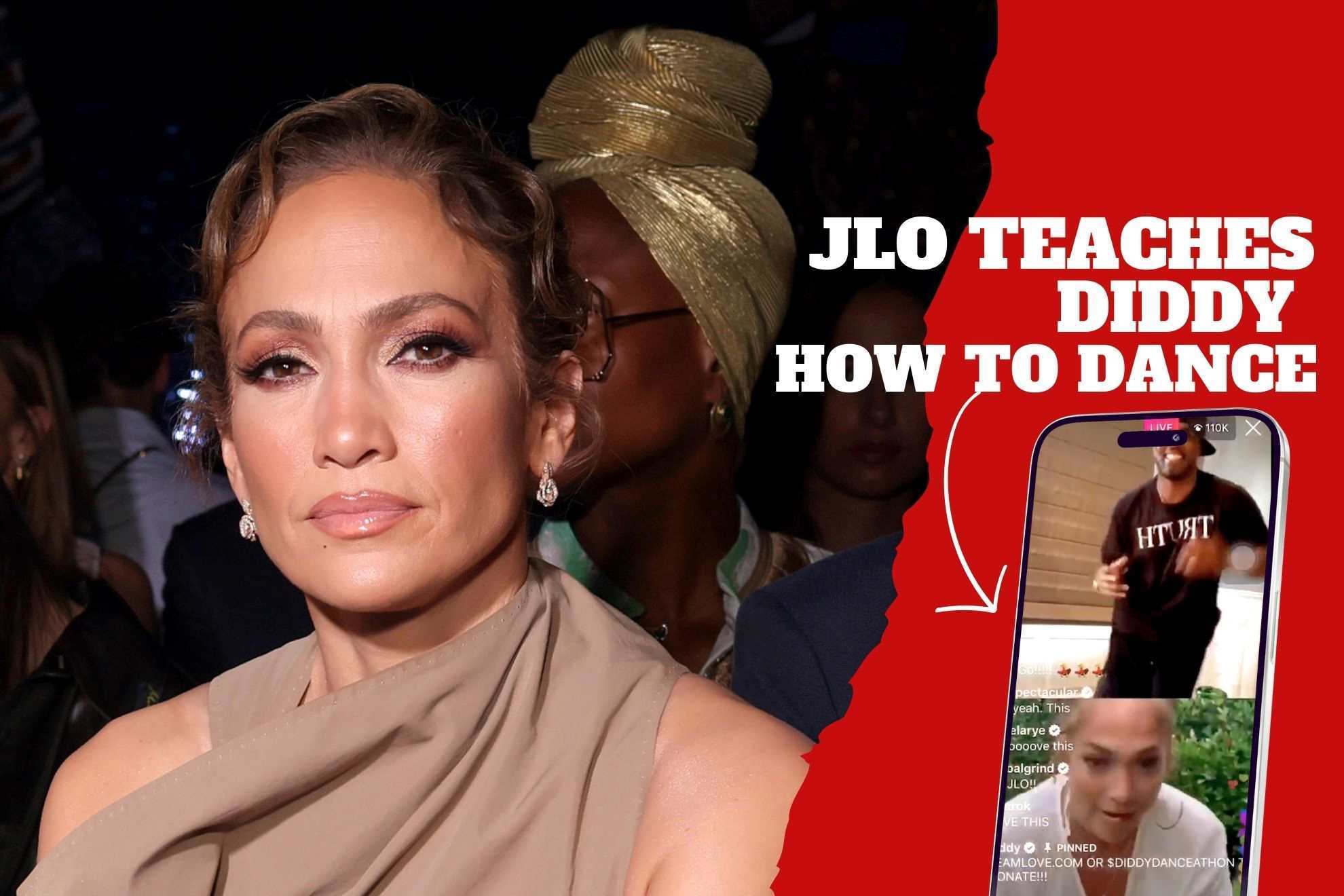 JLo claims credit for diddys viral dance moves in resurfaced TikTok