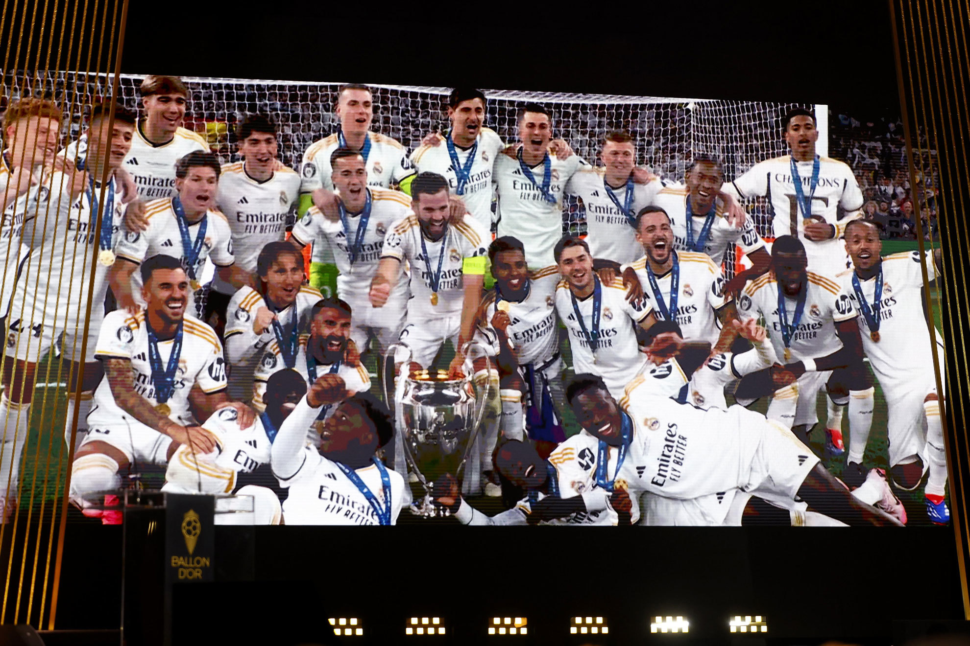 El Real Madrid, elegido mejor equipo del mundo... ¡y nadie recoge el premio!