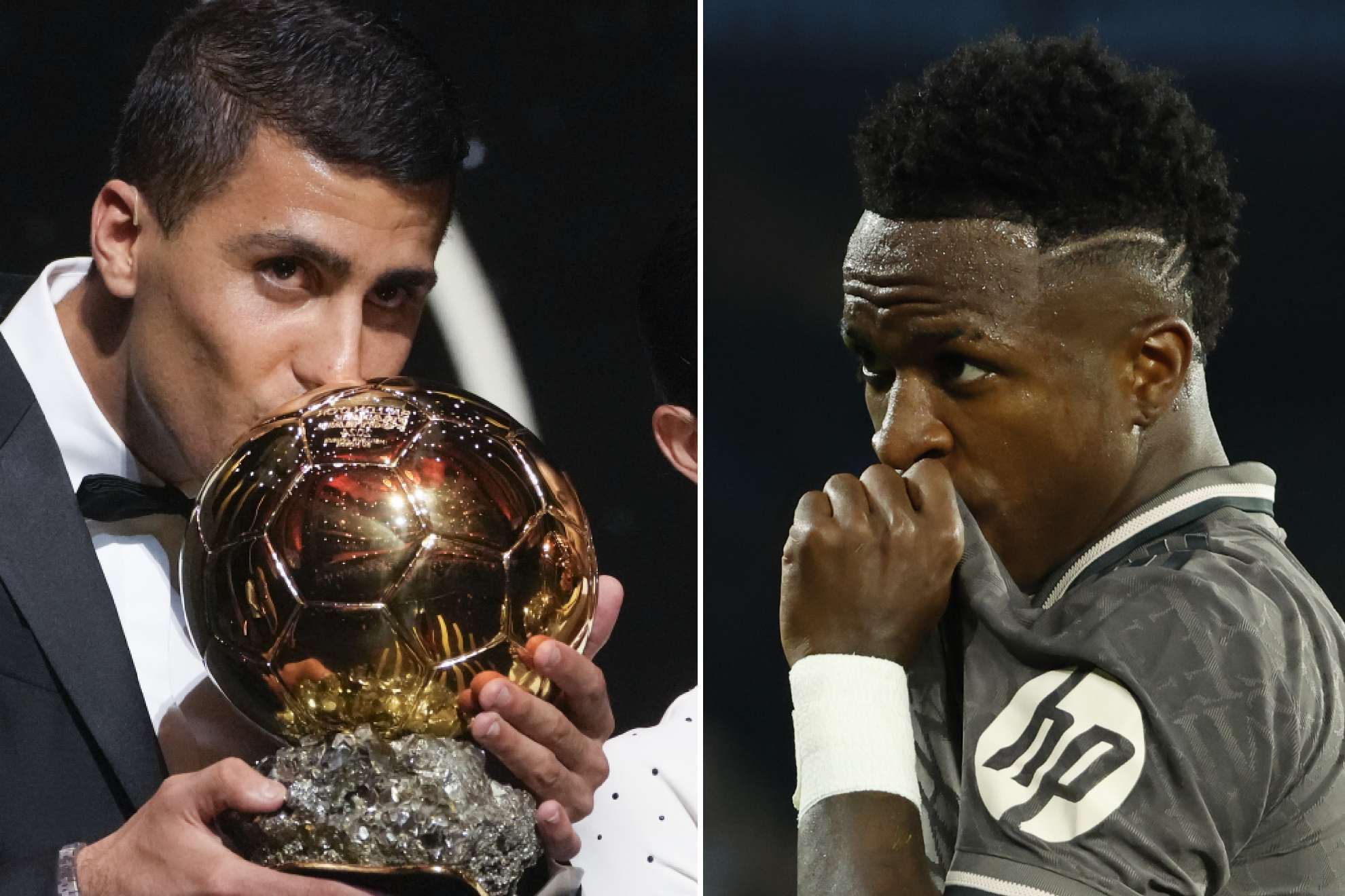 Vinicius responde al Baln de Oro 2024 entregado a Rodri