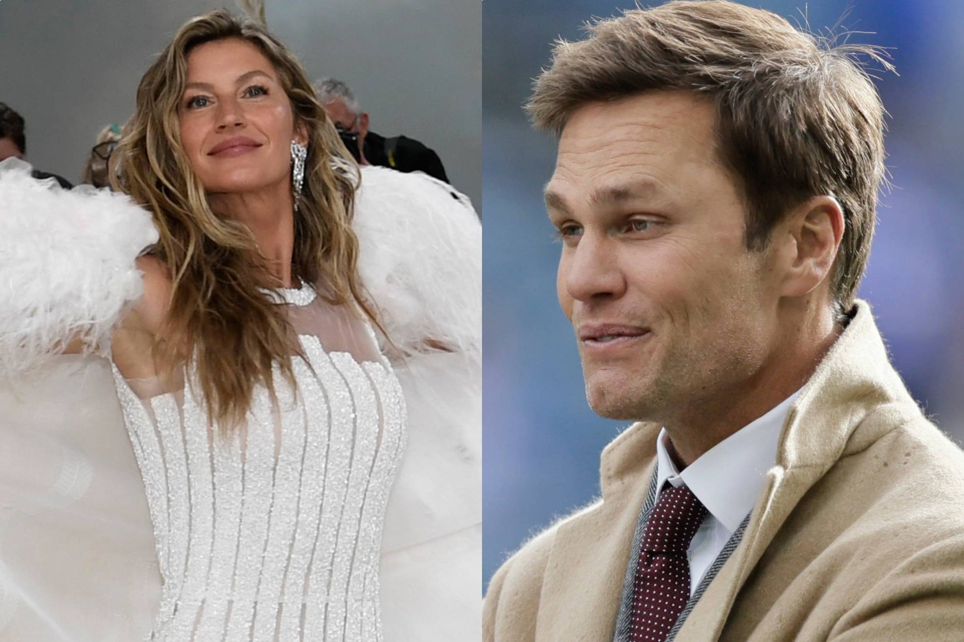 Gisele Bndchen y Tom Brady.