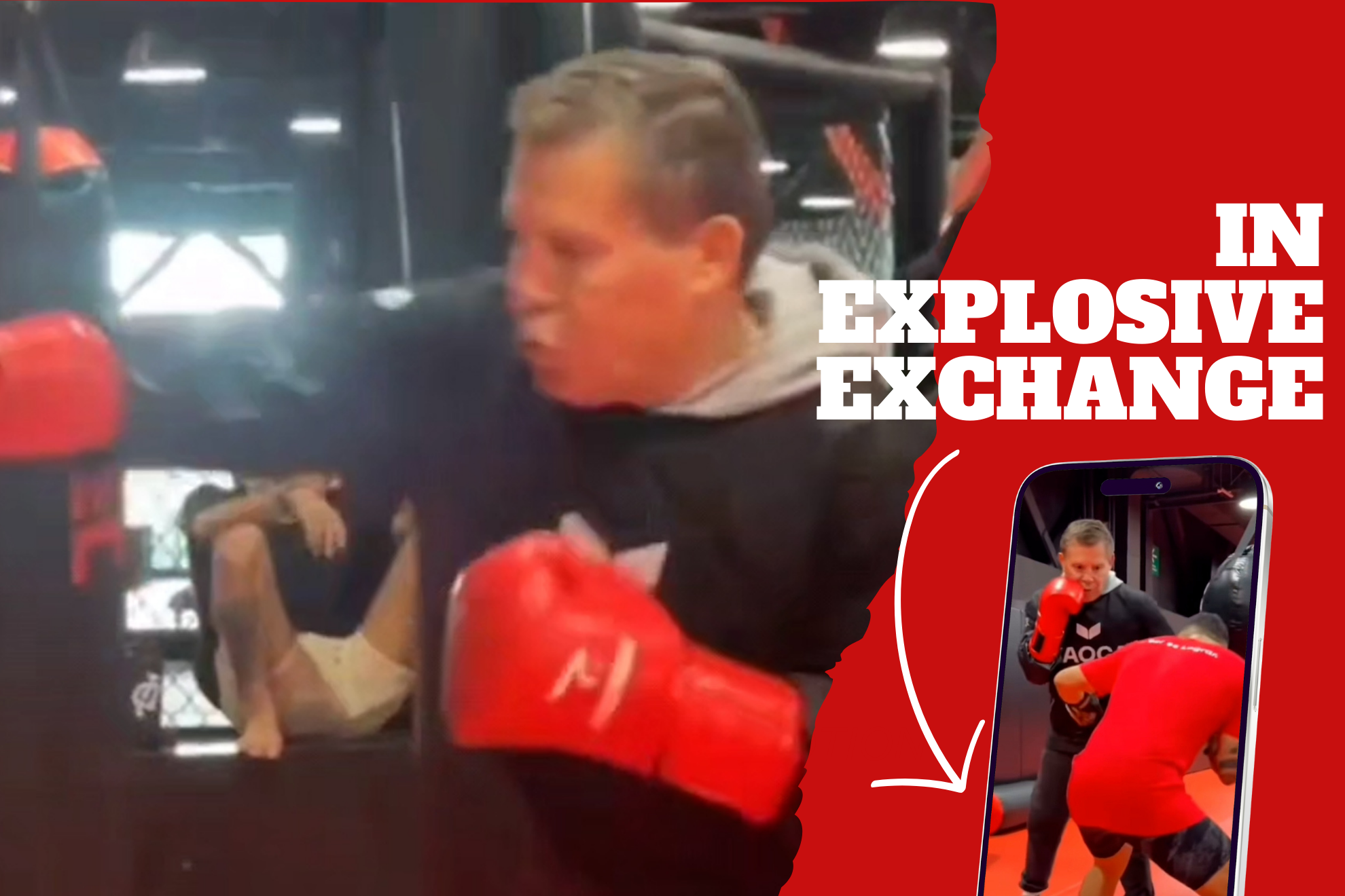 Julio Cesar Chavez surprises by training UFC fighter in an intense exchange no one saw coming