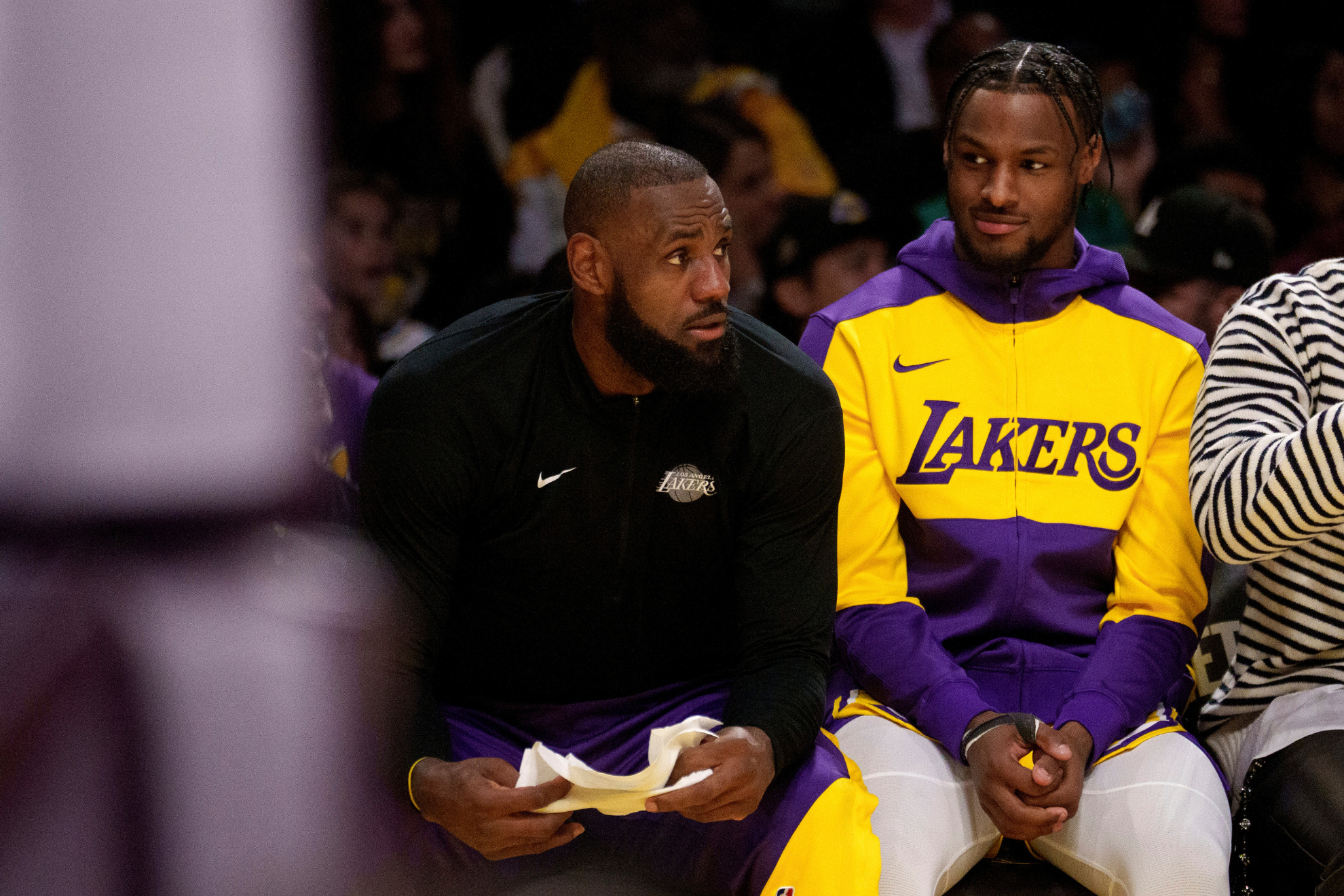 Bronny James is dealing with unfair prssure and an NBA star has demanded that the criticism ends